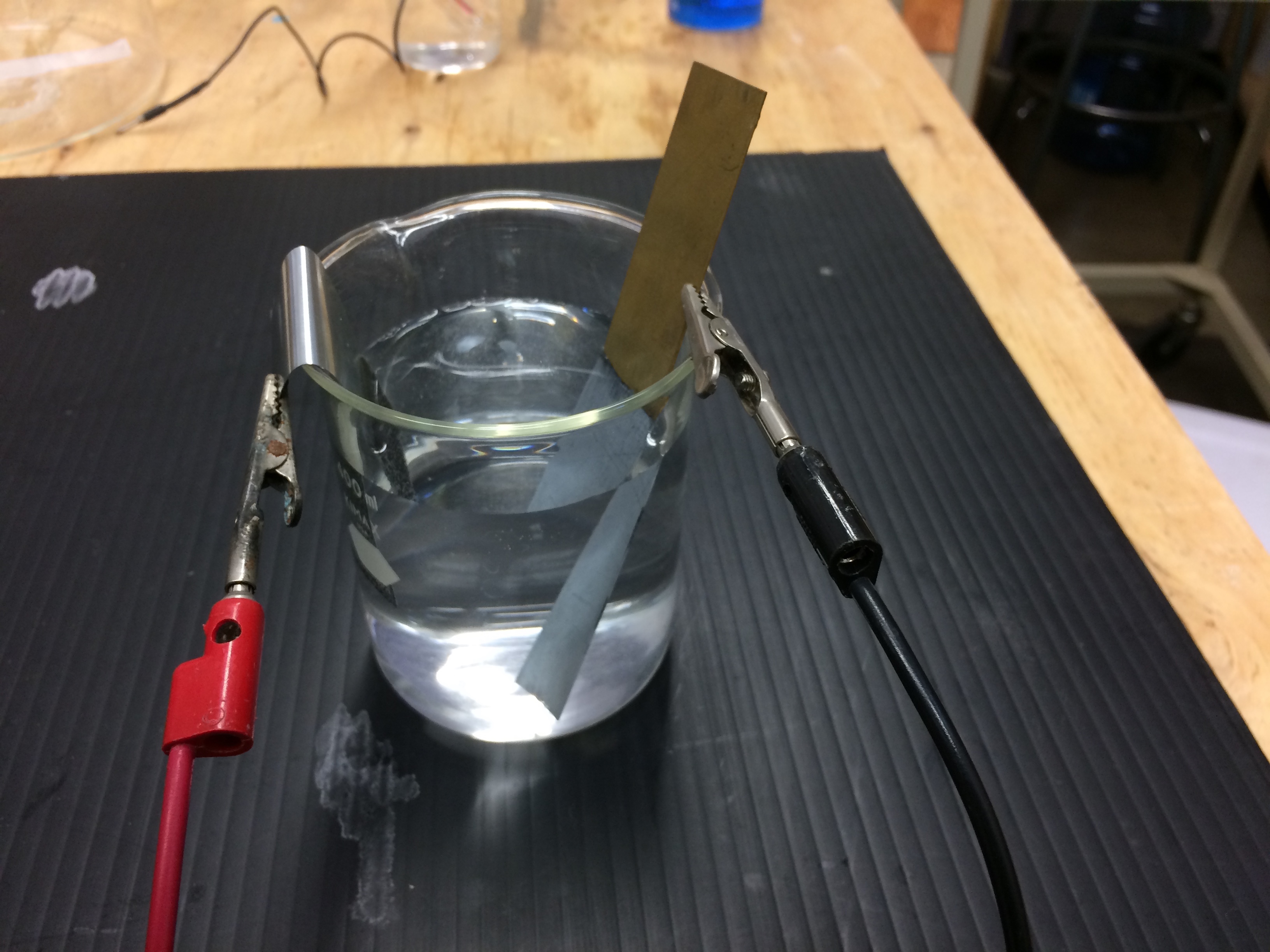 Electrolysis Demonstration: Plate zinc on copper
